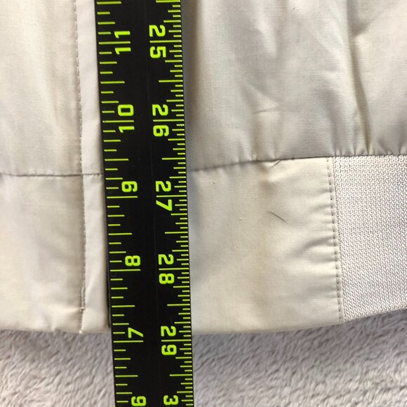 Vintage Members Only Mens Bomber Jacket XL Beige Full Zip Mock Neck Classic - Picture 4 of 10